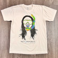 Steve Aoki Wet Republic Las Vegas T-Shirt Mens M Aokify Splash EDM DJ Tee