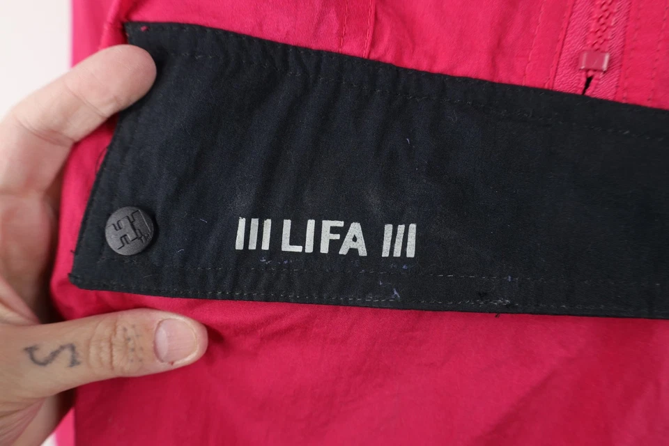 Chaqueta Pullover Rosa De Colección Años 90 Helly Hansen Mujer Grande Deletrear LIFA Media Cremallera Foto 4 de 4