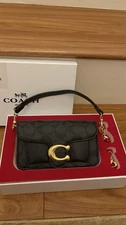 Coach Black Mini Tabby 12 Hand And Crossbody Bag For Women