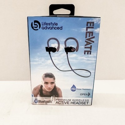 Elevate Lifestyle Advanced  Wireless IPX4 Active Headset Bluetooth Waterproof 