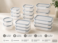 Frischhaltedosen Set 28 Teile Bpa Frei Luftdicht Vorratsboxen Set