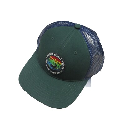 Polo Ralph Lauren Men's Green/Navy Logo Patch Twill Trucker Hat | eBay