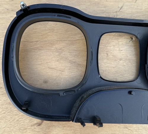 Paquete de interruptores de tablero Fiat Panda 312 MK4 peligros botones antiniebla envolventes en negro - Imagen 12 de 17