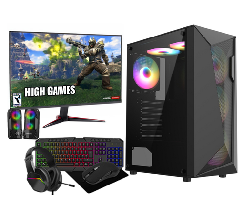 Full Setup Gaming PC Bundle Core i5 16GB 1TB + 128GB SSD NVIDIA GT730 4GB WIN 11 - Picture 12 of 13