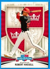 2024 Panini Crusade Baseball Robert Hassell #113 Washington Nationals