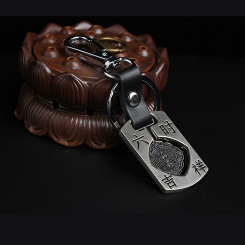 2025 Hua Tai Sui General Token Keychain Lucky Pendant Amulet Feng Shui Mascot - Picture 4 of 5