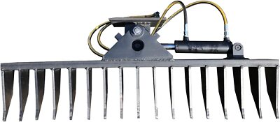 Roderechen Universal  Hydraulisch schwenkbar Wurzelreche Minibagger Breite 120cm