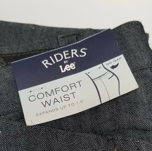 Riders by Lee Comfort No Gap Waist Band Jeans Size 18M FFF29 straight legs NEW - Picture 8 of 12