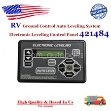 RV Ground Control Auto-Level Touchpad w/ Button for Lippert 5th Wheel 421484