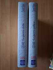 I grandi Classici Latini e Greci - CESARE  2 VOLUMI - Fabbri Editore BUR