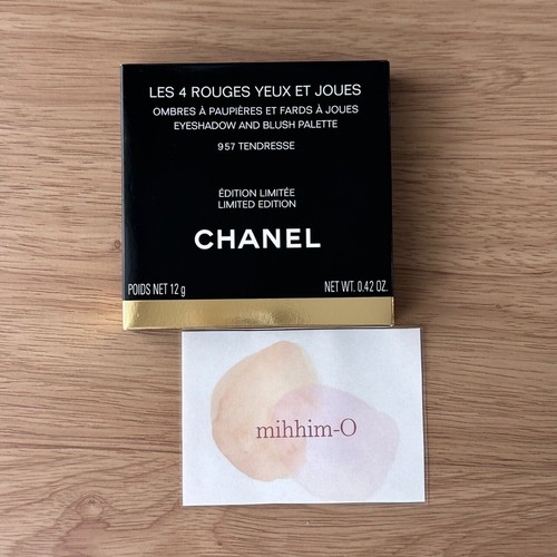 CHANEL Les 4 Rouges Yeux Et Joues 957 TENDRESSE Eye Shadow & Blush Palette