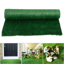 33ft. x 3ft. Synthetic Landscape Fake Grass Mat Artificial Pet Turf Lawn Garden