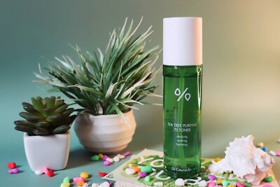 DR.CEURACLE TEA TREE PURIFINE 70 TONER, Korean Cosmetics, Kbeauty, sample