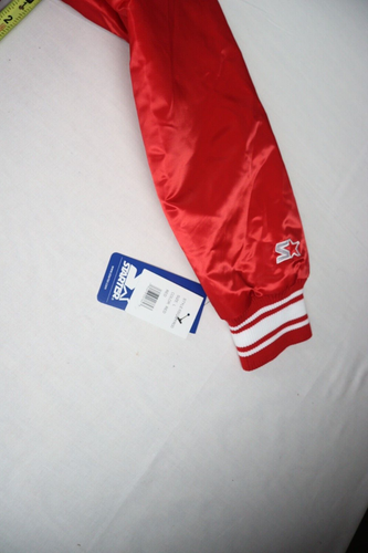 Starter Red Faze Clan Bomber Jacket Men Size Large - Picture 7 of 10