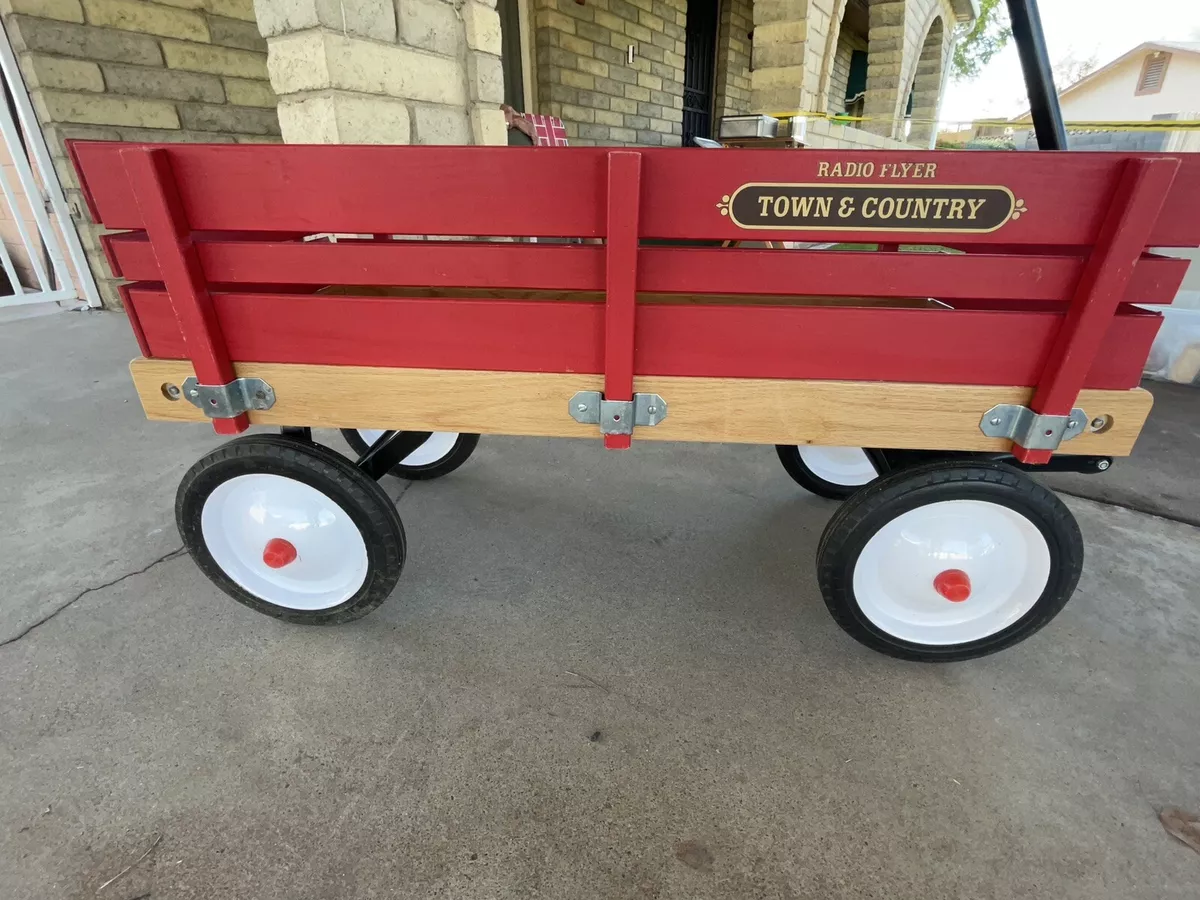 Radio flyer wooden wagon hotsell