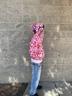 Pink Bape Sweater Pink Bape Hoodie