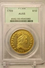 1799 $10 Capped Bust Right Eagle BD-3 PCGS AU55 OGH #0380