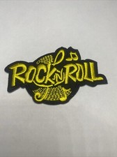 Rock N Roll Embroidered Patch / Music Lover's Iron On BgA