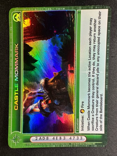 Chaotic Castle Mommark 190/200 AU 1. Auflage Super Rare Location NM/LP