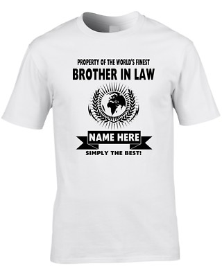 Brother In Law Custom Men's T-Shirt 