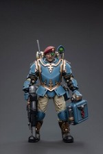 New 1/18 Joytoy Warhammer 40k Astra Militarum 55th Kappic Eagles Medic Figure