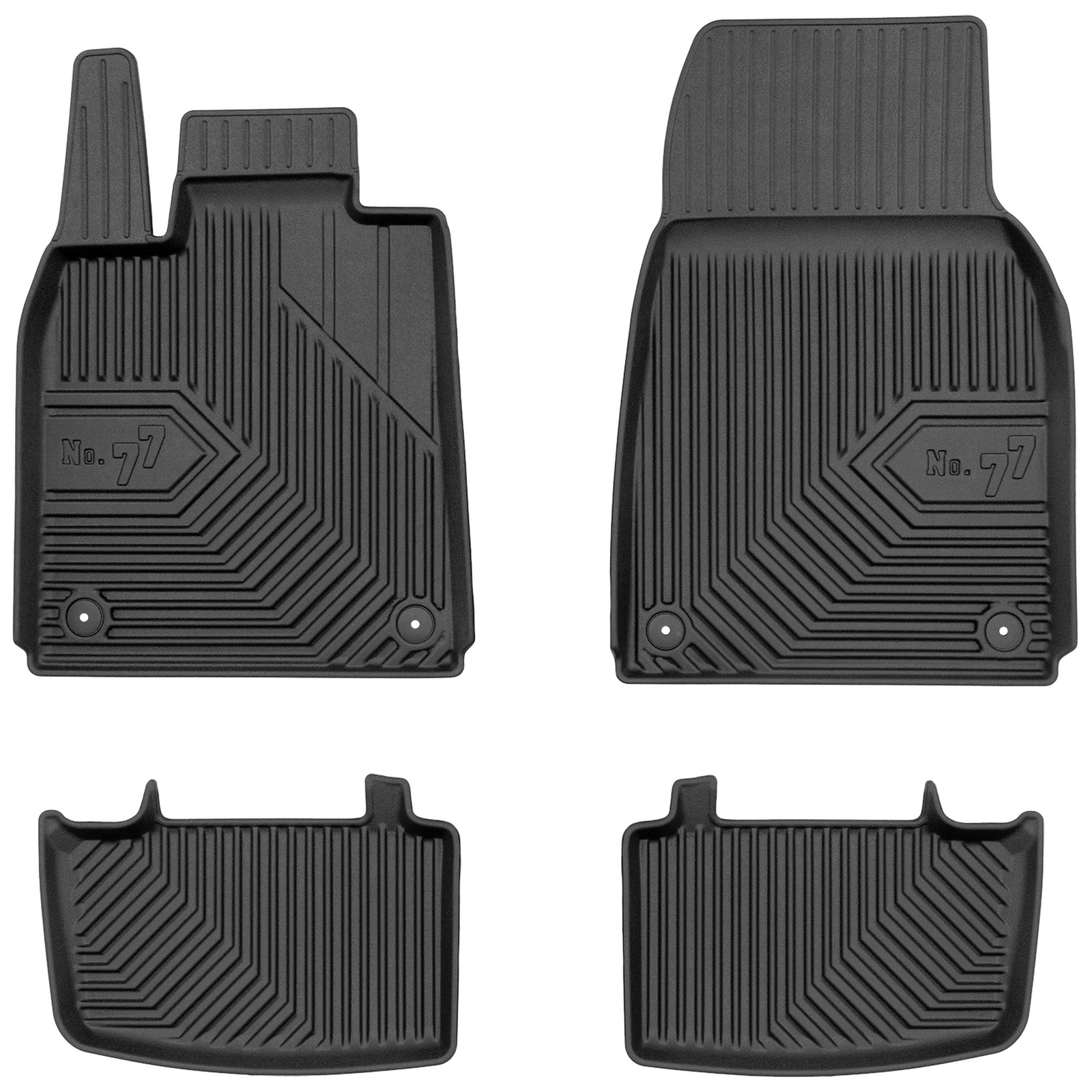 Tapis de sol TPE Frogum No.77 contre la saleté pour Porsche Taycan depuis 2019