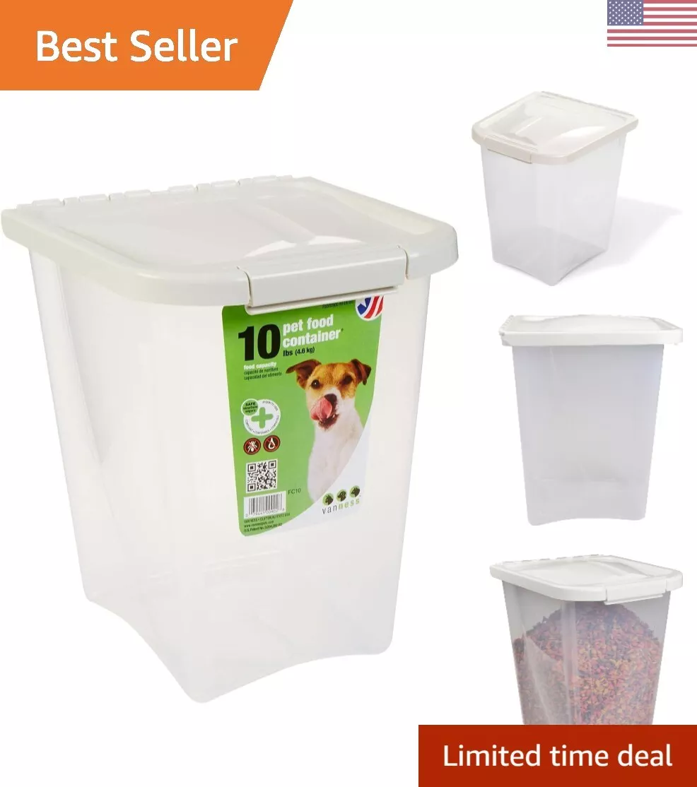 10 lb clearance pet food container