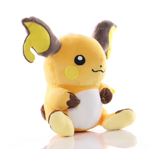 ⚡ 8 IN Raichu Plush Doll | TAKARA TOMY Pokémon Stuffed Toy Gift for Kids - Picture 2 of 6