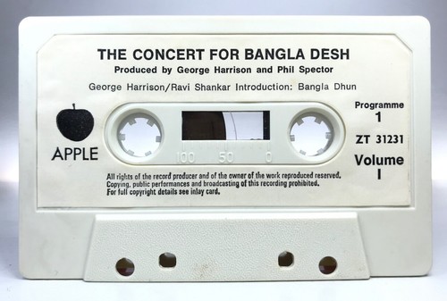 George Harrison CONCERT FOR BANGLADESH Cassettes ZT31231/2 **1ST ISSUE 1972** - Picture 8 of 16