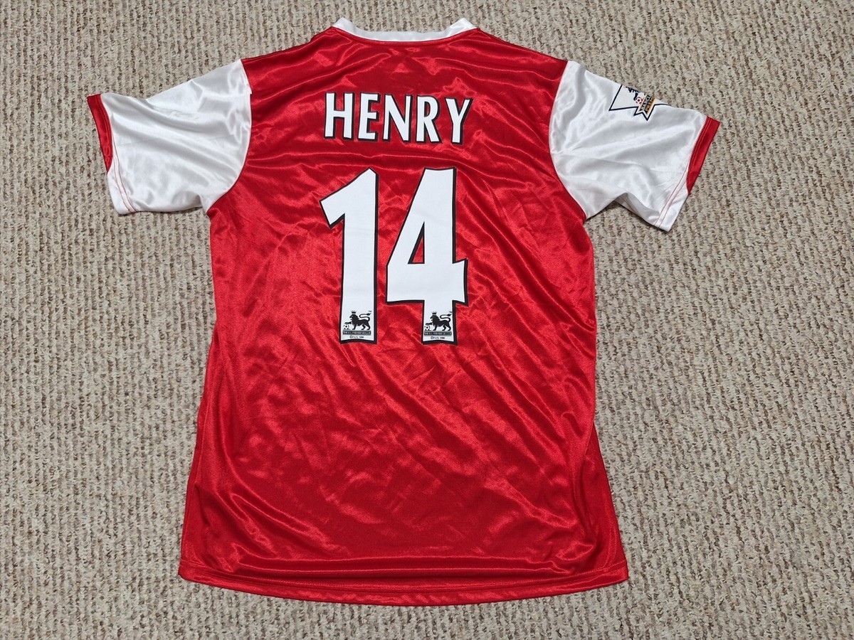 Nike Arsenal FC Home Fly Emirates Soccer Jersey Size Mens L