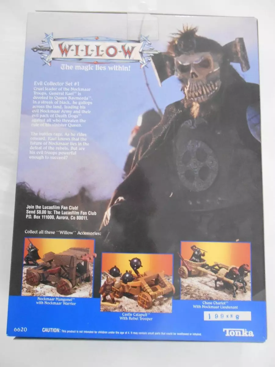 🔥1988 Tonka WILLOW Evil Collector Set #1 NEW General Kael Death