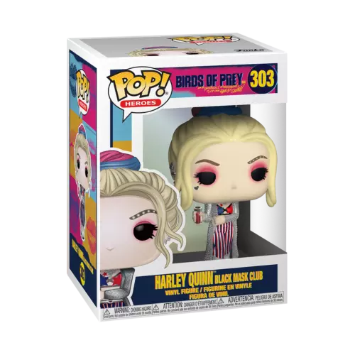 Funko Pop! Vinyl: DC Universe - Harley Quinn Black Mask Club #303