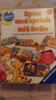 Ravensburger Spiel Und Sprich Mit Bello Neu Lernspiel ab 1 1/2 Jahren Sprache