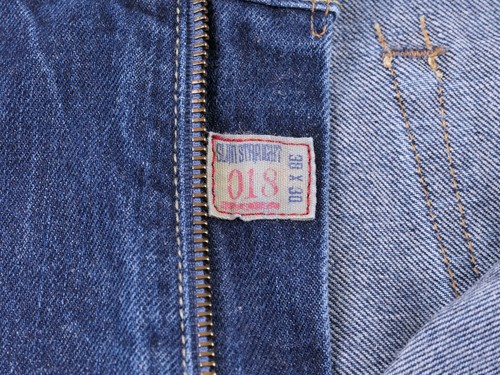 Pantalones de mezclilla lavados Polo Ralph Lauren 018 de ajuste recto para hombre 38 x 30 - Imagen 5 de 11