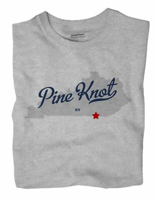 Pine Knot Kentucky KY T-Shirt MAP