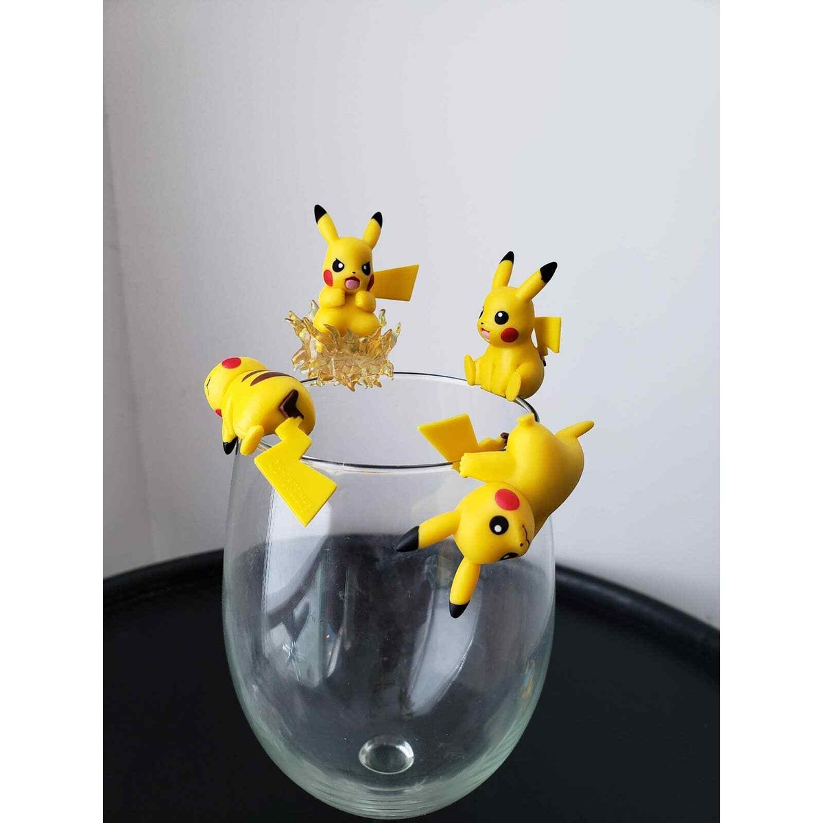 ピカチュウ フィギュア セットpikachu figure collection Pikachu figures set Pokemon Center Hang in glass toys