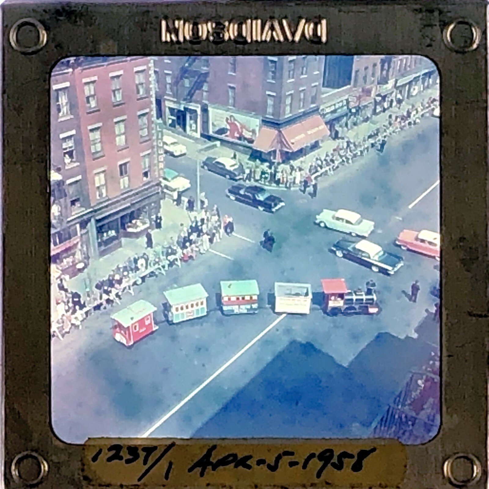 SS011_061 SuperSlide  NYC 1958 Ringling Brothers and Barnum & Bailey Circus