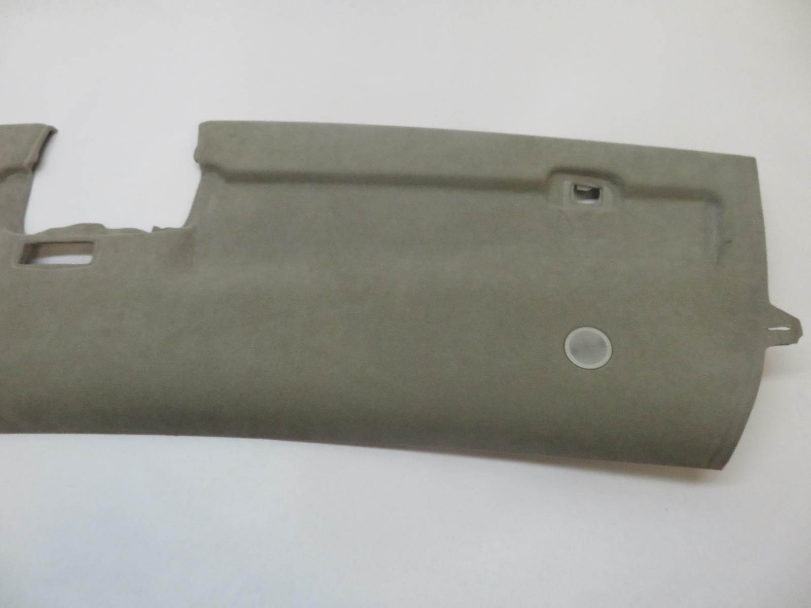 2012 ASTON MARTIN RAPIDE FRONT OVERHEAD ROOF HEADER PANEL TAN SUEDE OEM