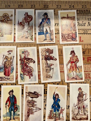 LAMBERTS OF NORWICH (TEA)-FULL SET- BEFORE OUR TIME 1961 (25 CARDS) - Picture 4 of 9