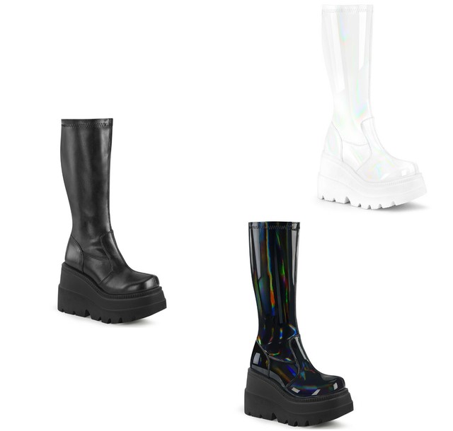 demonia gogo shaker boots