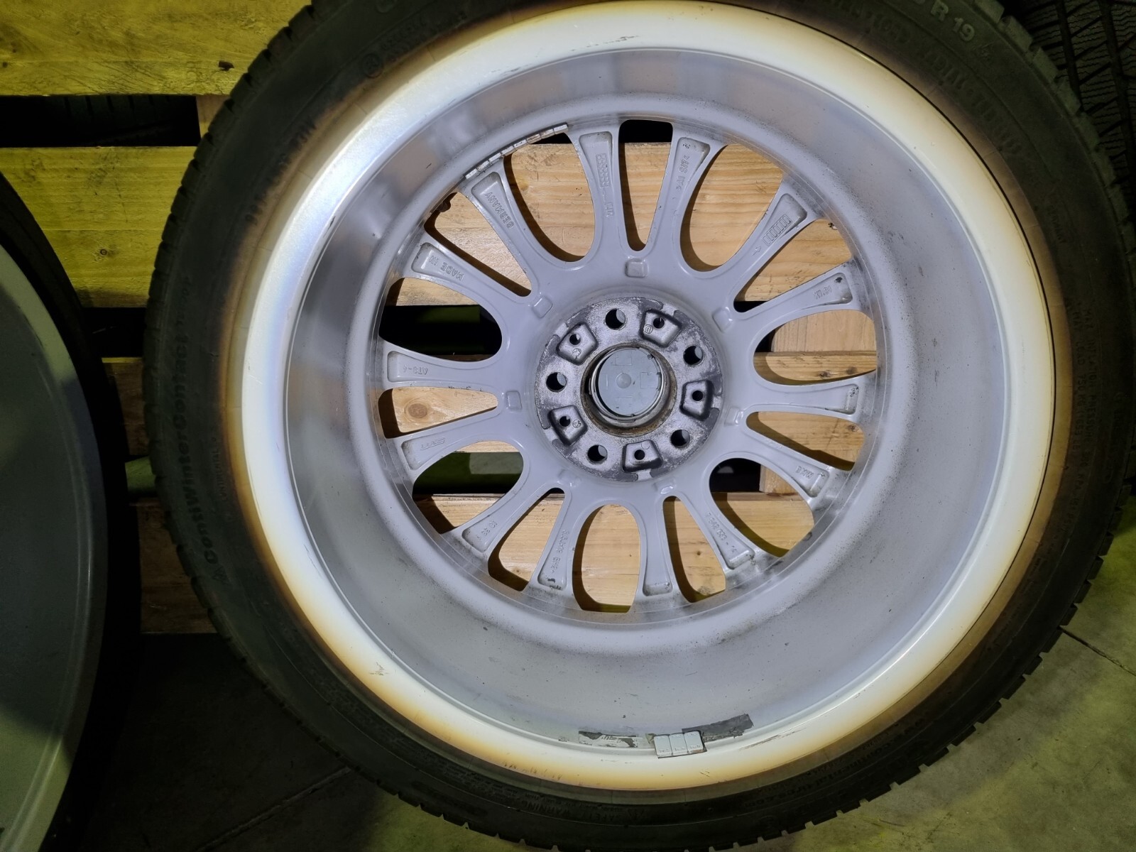 BMW INDIVIDUAL 5er F10 6er 19 Zoll Winterräder 7842656 V-Speiche  