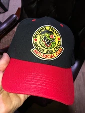 WEIRDOS  RED/BLACK CAR CULTURE HAT ANTI - SOCIAL CLUB