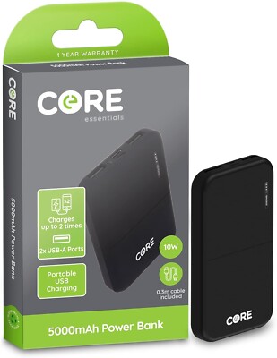 Core Essentials Power Bank 5000mAh | eBay 
