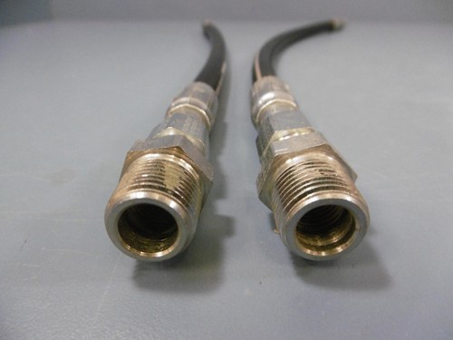 2 New Parker 10-4Q12 Hydraulic Hose Different Size Hoses - Picture 4 of 4