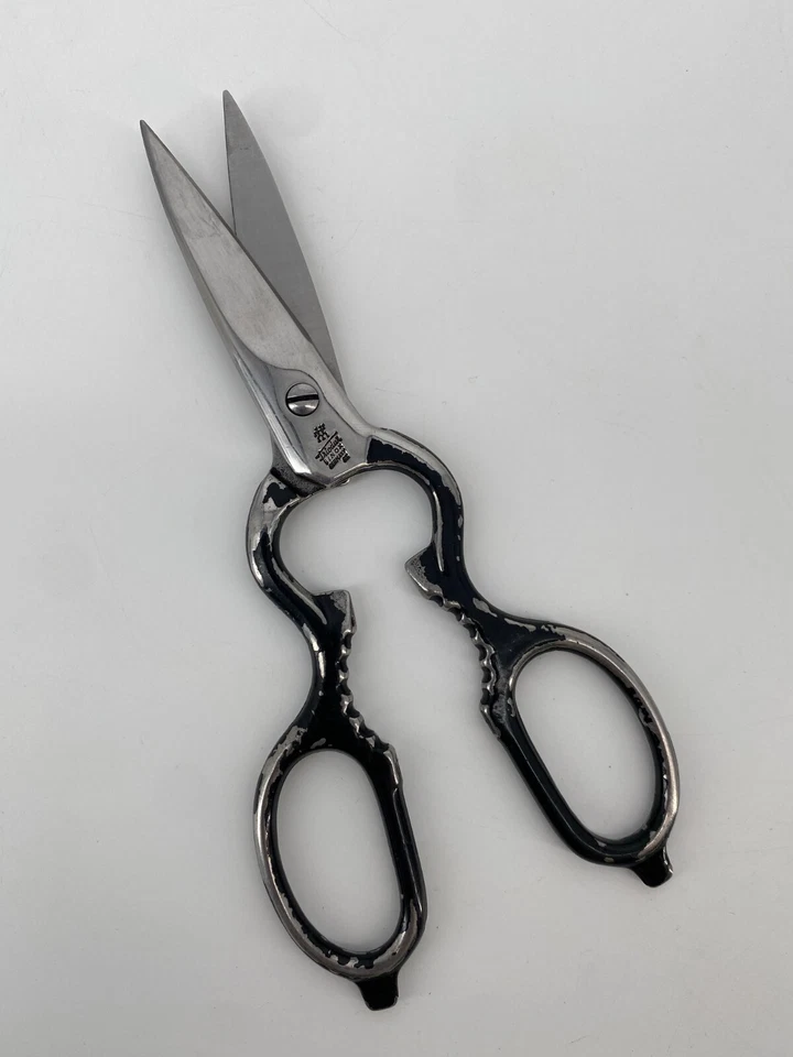 * ZWILLING FRIODUR INOX SCHERE KÜCHE HAUSHALT MEHRZWECK SCHWARZ