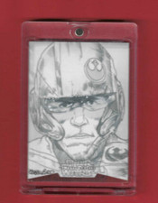 Star Wars Topps The Force Awakens Sketch Card Carlos Cabaleiro
