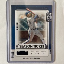 Panini Contenders Baseball 2021 Blue Foil PYC - Isiah Kiner-Falefa