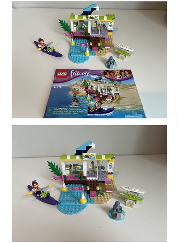 LEGO FRIENDS Heartlake Surf Shop 41315 99,9 % completo con manual solo una pieza - Imagen 1 de 1