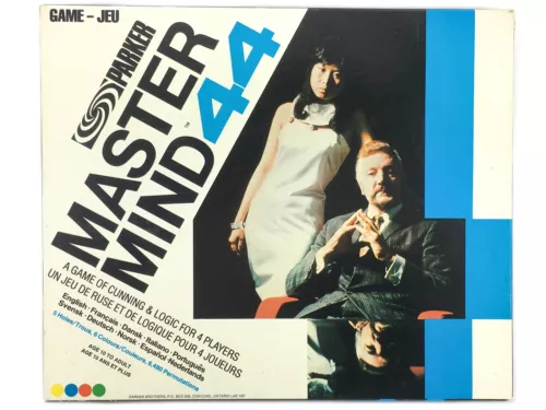 Mastermind 44 Game Vintage 1972 Parker Brothers Complete