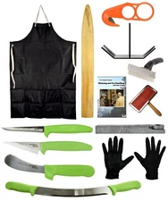 PCS AuSable Brand Deluxe All-In-One Hardwood Fleshing Beam Fur Handling Kit